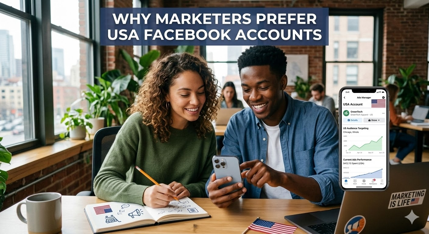 Why Marketers Prefer USA Facebook Accounts for Running Local Ads and Marketplace Sales