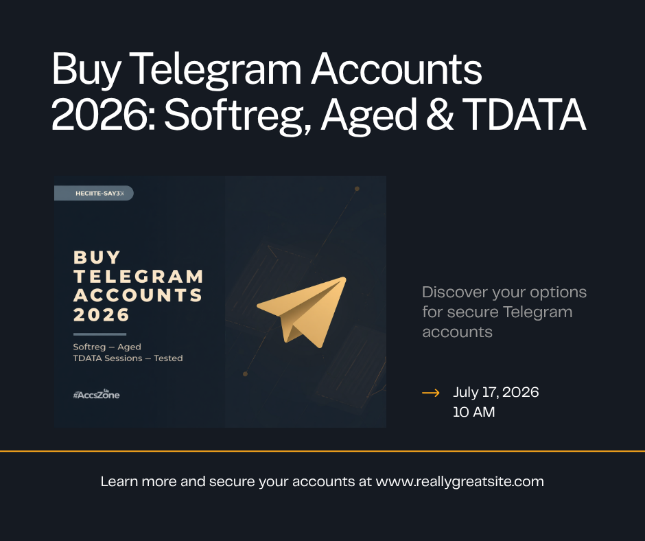 Buy Telegram Accounts 2026: Softreg, Aged & TDATA Tested