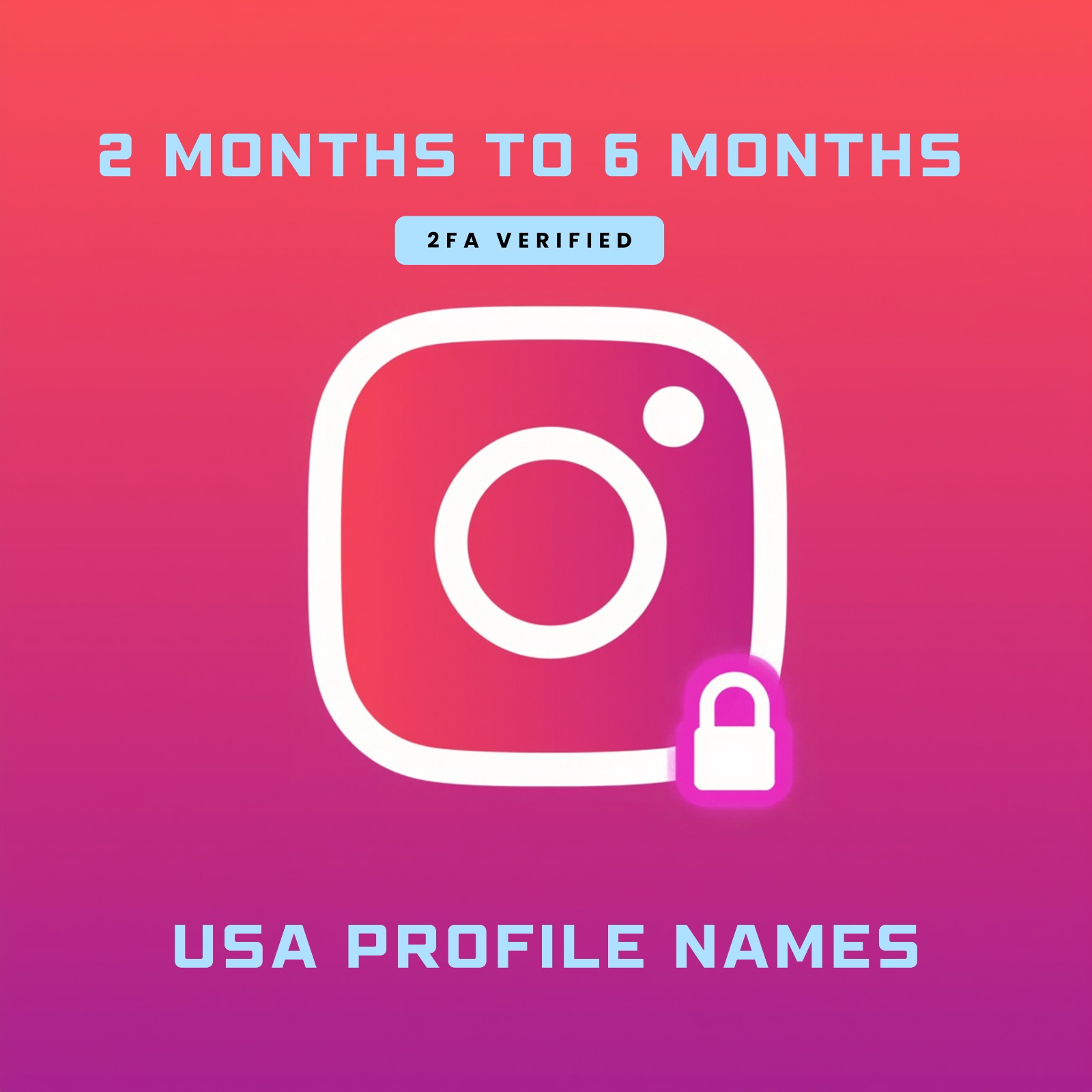 Instagram Accounts Aged & Followers accounts for sale