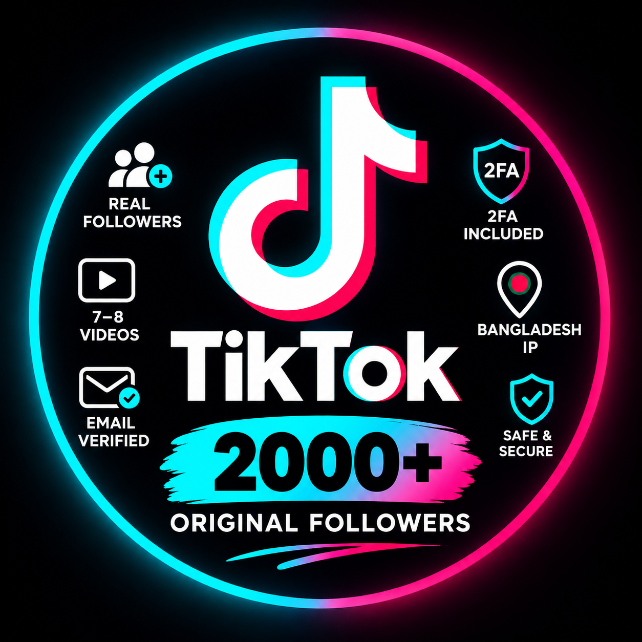 TikTok Accounts accounts for sale